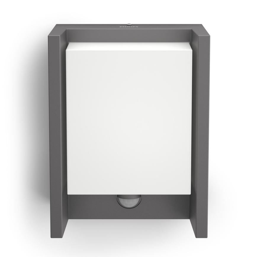 Philips - LED Ulkovalo anturilla LED/6W 2700K IP44