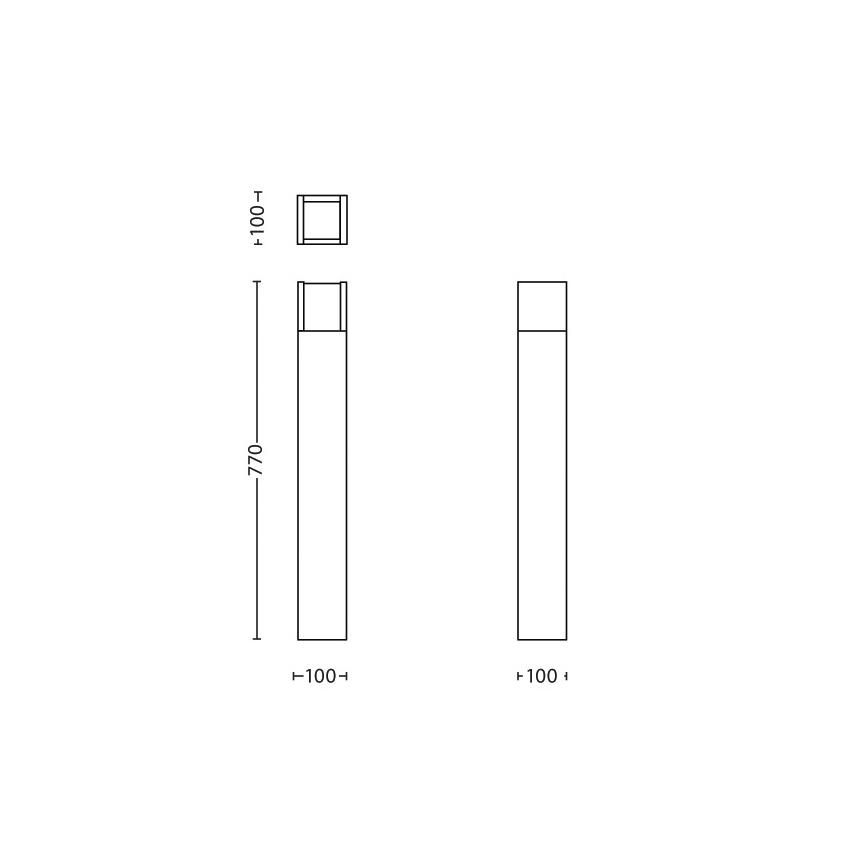 Philips - LED-ulkolamppu LED/6W/230V 4000K IP44