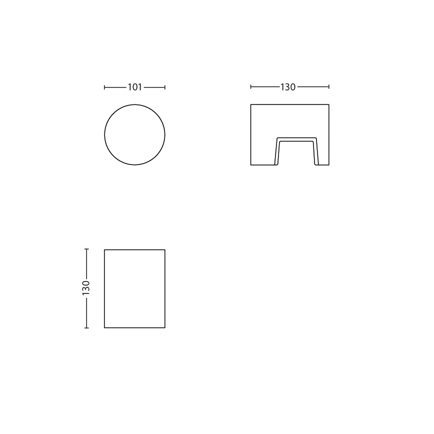 Philips - LED-ulkovalo 1xLED/6W/230V IP44