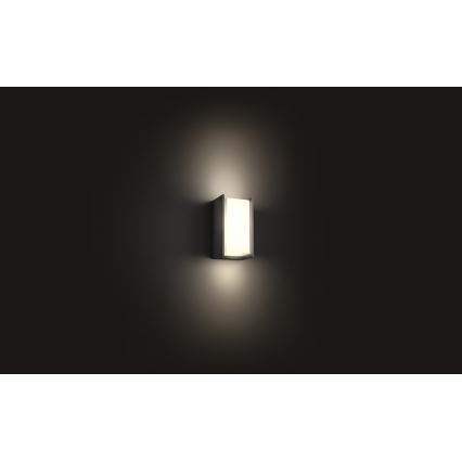 Philips - LED Himmennettävä ulkoseinävalaisin Hue TURACO 1xE27/9,5W/230V IP44