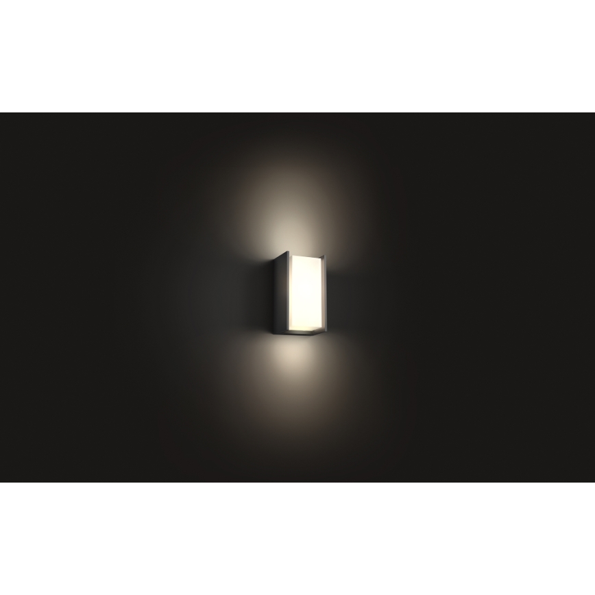 Philips - LED Himmennettävä ulkoseinävalaisin Hue TURACO 1xE27/9,5W/230V IP44