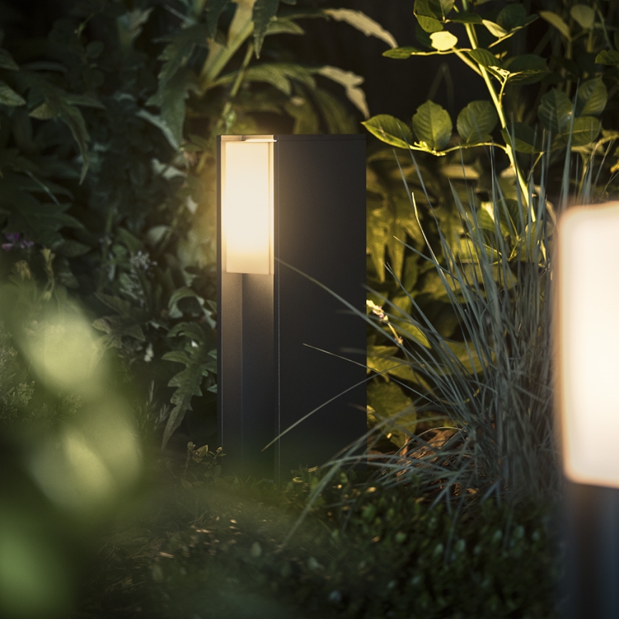 Philips - Himmennettävä LED-ulkolamppu Hue TURACO 1xE27/9,5W/230V IP44
