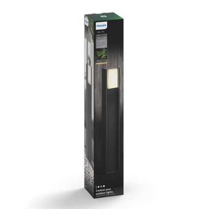 Philips - Himmennettävä LED-ulkolamppu Hue TURACO 1xE27/9,5W/230V IP44