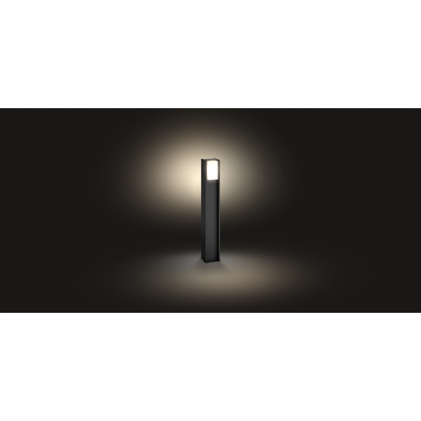 Philips - Himmennettävä LED-ulkolamppu Hue TURACO 1xE27/9,5W/230V IP44