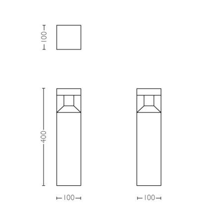 Philips - LED-ulkolamppu LED/8W/230V IP44