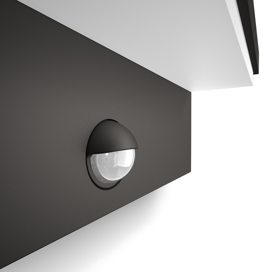 Philips - LED Ulkovalo anturilla 2xLED/4,5W/230V 2700K IP44