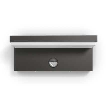 Philips - LED Ulkovalo anturilla 2xLED/4,5W/230V 4000K IP44
