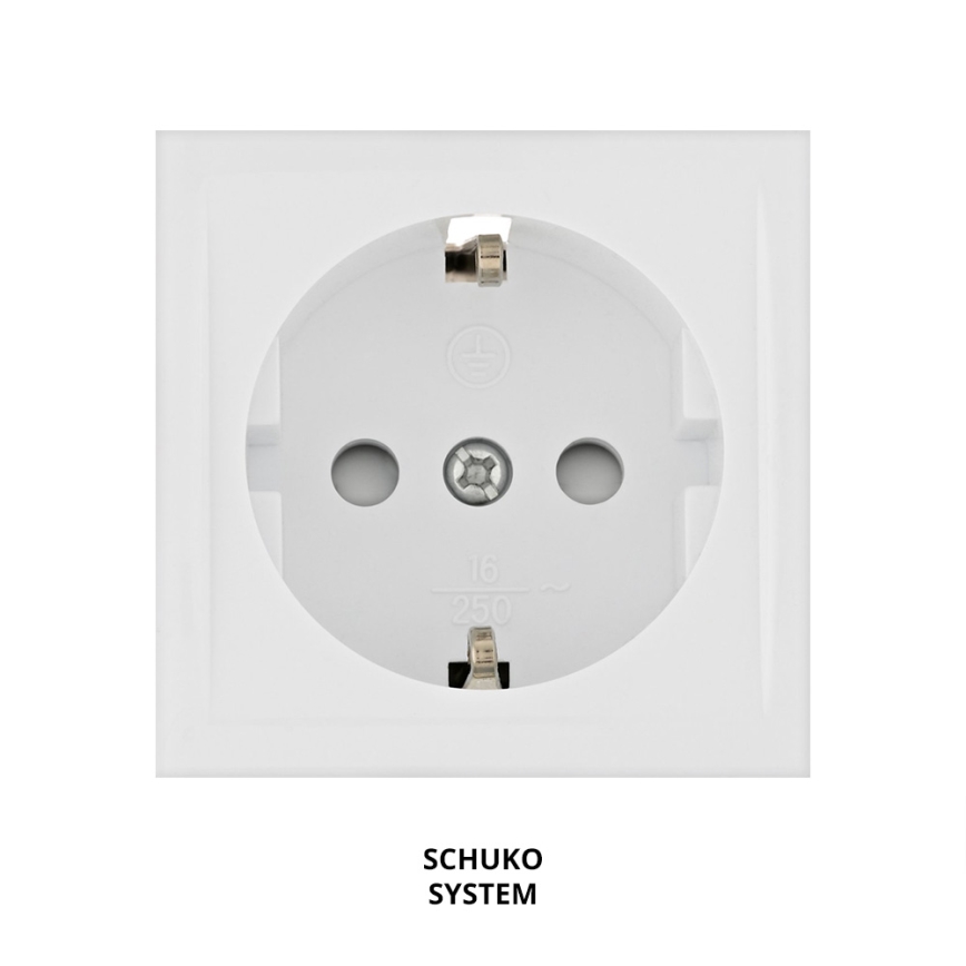 Philips 17108/47/16 - Ulkopistorasiapylväs MYGARDEN ROCK 230V IP44 SCHUKO