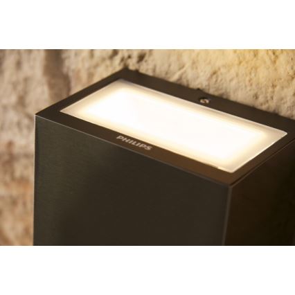Philips 17209/47/16 - Ulkoseinävalaisin FLAGSTONE 3xLED/1W/230V IP44
