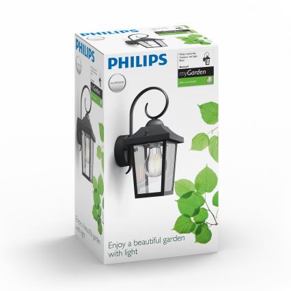 Philips - Ulkovalo 1xE27/60W/230V IP44