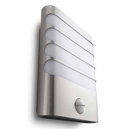 Philips - LED-ulkovalaisin anturilla 1xLED/3W IP44