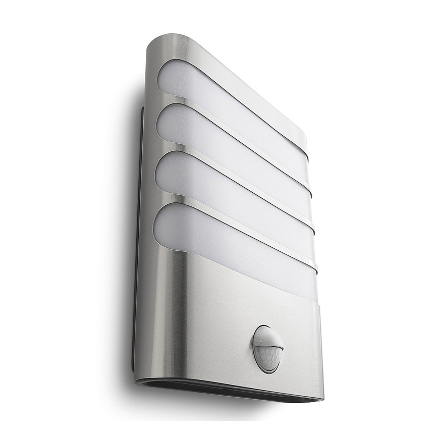 Philips - LED-ulkovalaisin anturilla 1xLED/3W IP44