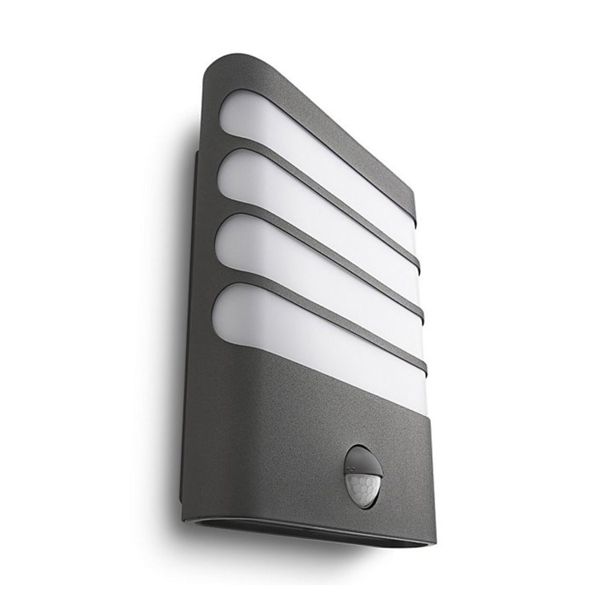 Philips - LED-ulkovalaistus anturilla 1xLED/3W IP44