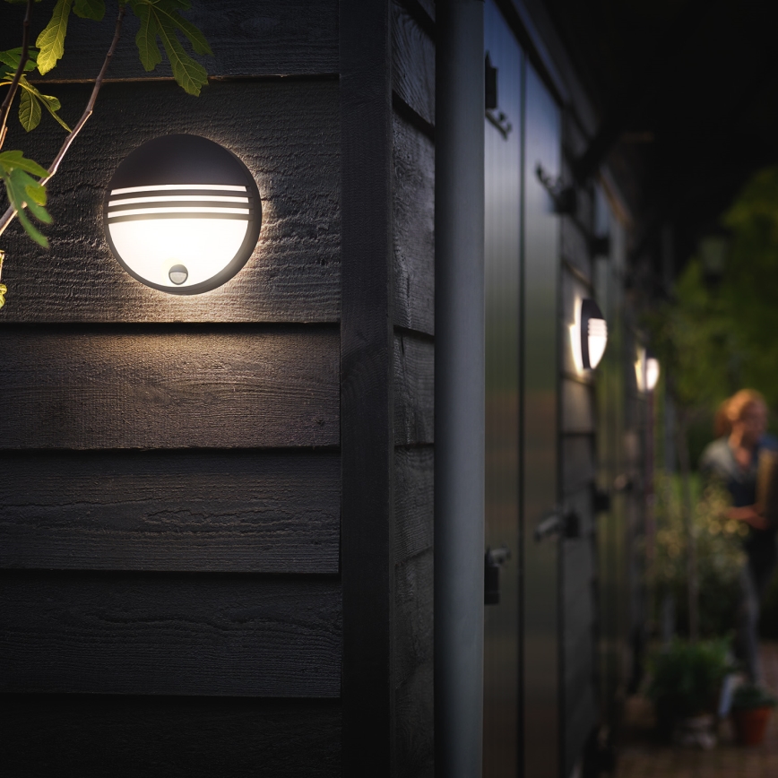 Philips - LED ulkoseinävalaisin sensorilla 1xLED/6W/230V IP44