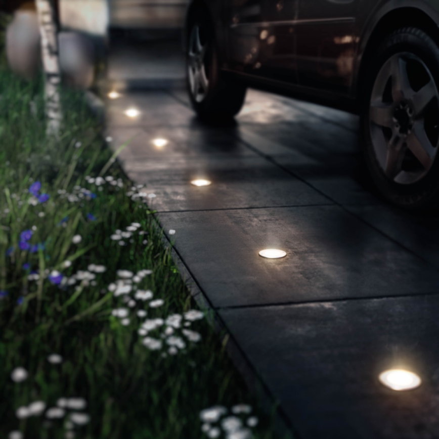 Philips - LED Ulkoajotien valo 1xLED/3W/230V