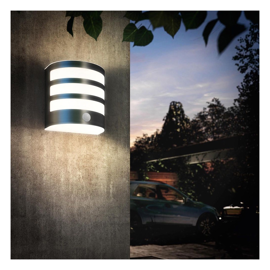Philips - LED-ulkoseinävalaisin liiketunnistimella 1xLED/3W IP44