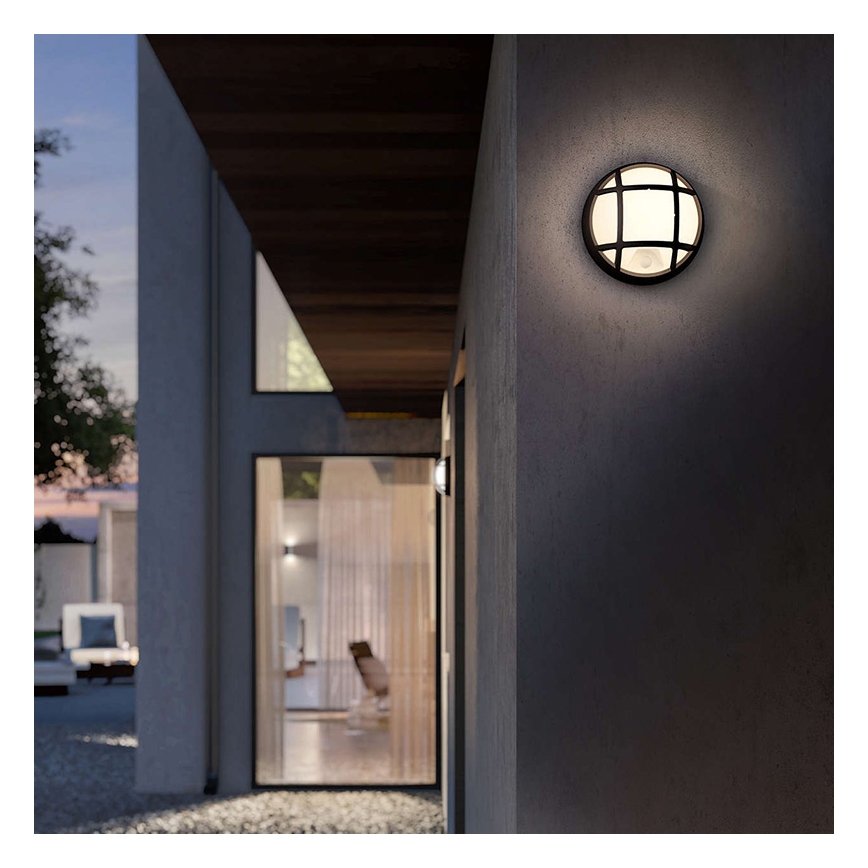 Philips 17319/30/16 - LED-ulkoseinävalaisin sensorilla EAGLE 1xLED/3W IP44