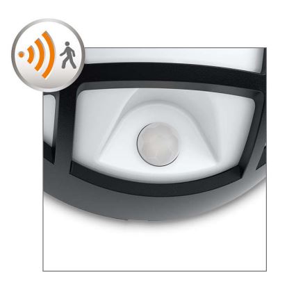 Philips 17319/30/16 - LED-ulkoseinävalaisin sensorilla EAGLE 1xLED/3W IP44