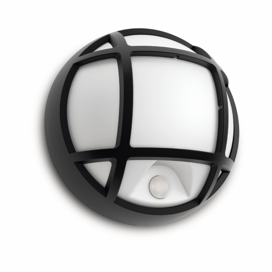 Philips 17319/30/16 - LED-ulkoseinävalaisin sensorilla EAGLE 1xLED/3W IP44