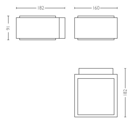 Philips - Ulkoseinävalaisin 1xE27/42W/230V IP44