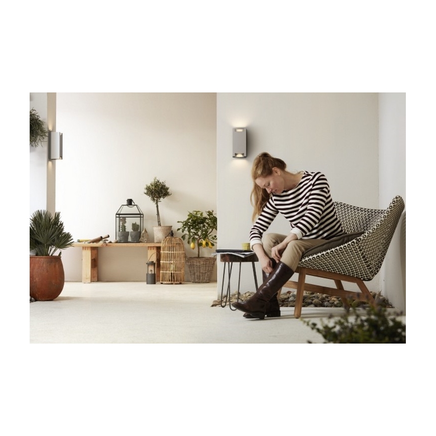 Philips - Ulkoseinävalaisin 2xGU10/5W IP44