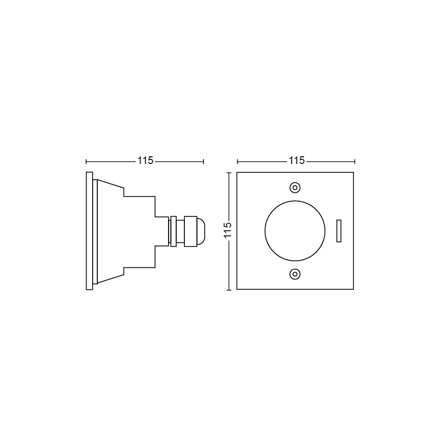 Philips - LED-ajotievalo LED/3W