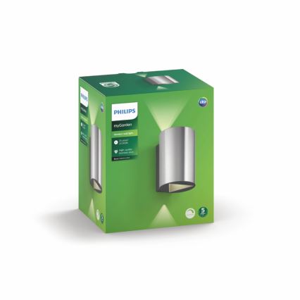 Philips - LED-ulkoseinävalo 2xLED/4,5W IP44
