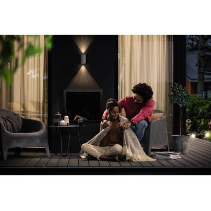 Philips - LED-ulkoseinävalo 2xLED/4,5W IP44