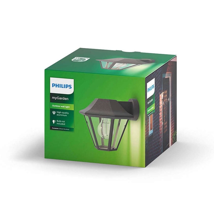 Philips - Ulkoseinävalaisin 1xE27/42W IP44