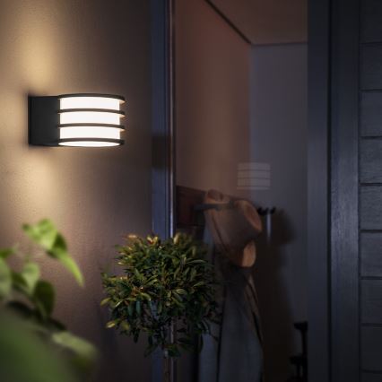 Philips - LED-ulkoseinävalaisin Hue LUCCA 1xE27/9,5W/230V IP44