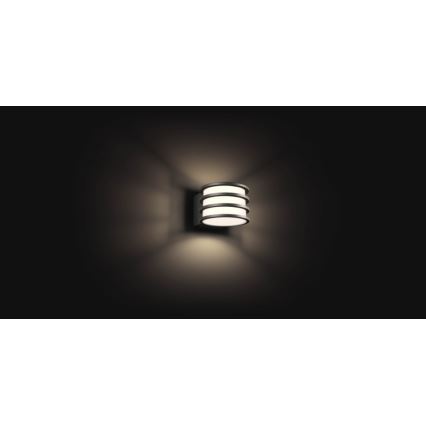 Philips - LED-ulkoseinävalaisin Hue LUCCA 1xE27/9,5W/230V IP44