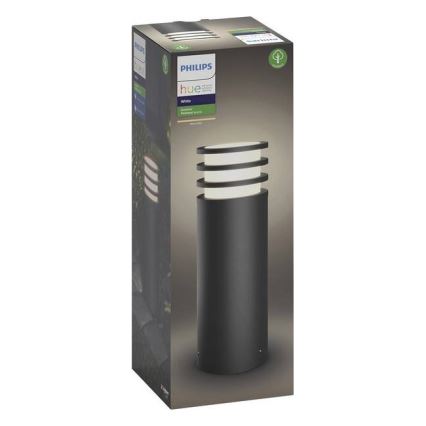 Philips - Himmennettävä LED-ulkolamppu Hue LUCCA 1xE27/9,5W/230V IP44