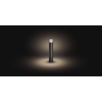 Philips - Himmennettävä LED-ulkolamppu Hue LUCCA 1xE27/9,5W/230V IP44