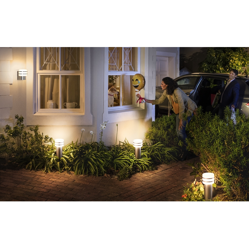Philips - Himmennettävä LED-ulkolamppu Hue TUAR 1xE27/9,5W/230V IP44