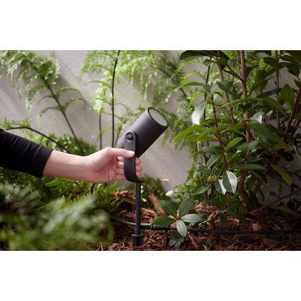 Philips - Laajennussarja LED RGB ulkokäyttöön Hue LILY LED/8W/230V IP65