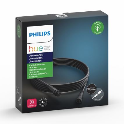 Philips - Jatkojohto ulkokäyttöön Hue:lle CALLA ja Hue LILY 5m