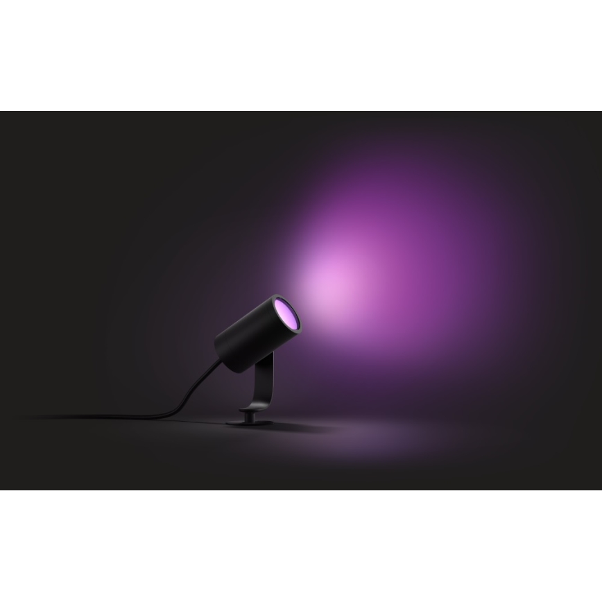 Philips - LED RGB Ulkovalaisin Hue LILY LED/8W/230V IP65