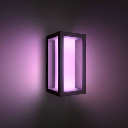 Philips - LED RGBW Himmennettävä ulkoseinävalaisin Hue IMPRESS 2xLED/8W/230V 2000-6500K IP44