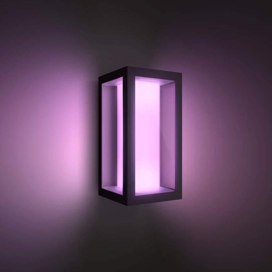 Philips - LED RGBW Himmennettävä ulkoseinävalaisin Hue IMPRESS 2xLED/8W/230V 2000-6500K IP44