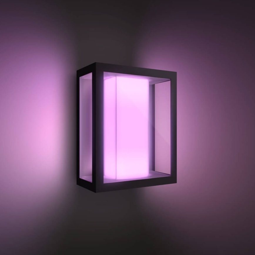 Philips - LED RGBW Himmennettävä ulkoseinävalaisin Hue IMPRESS 2xLED/8W/230V IP44