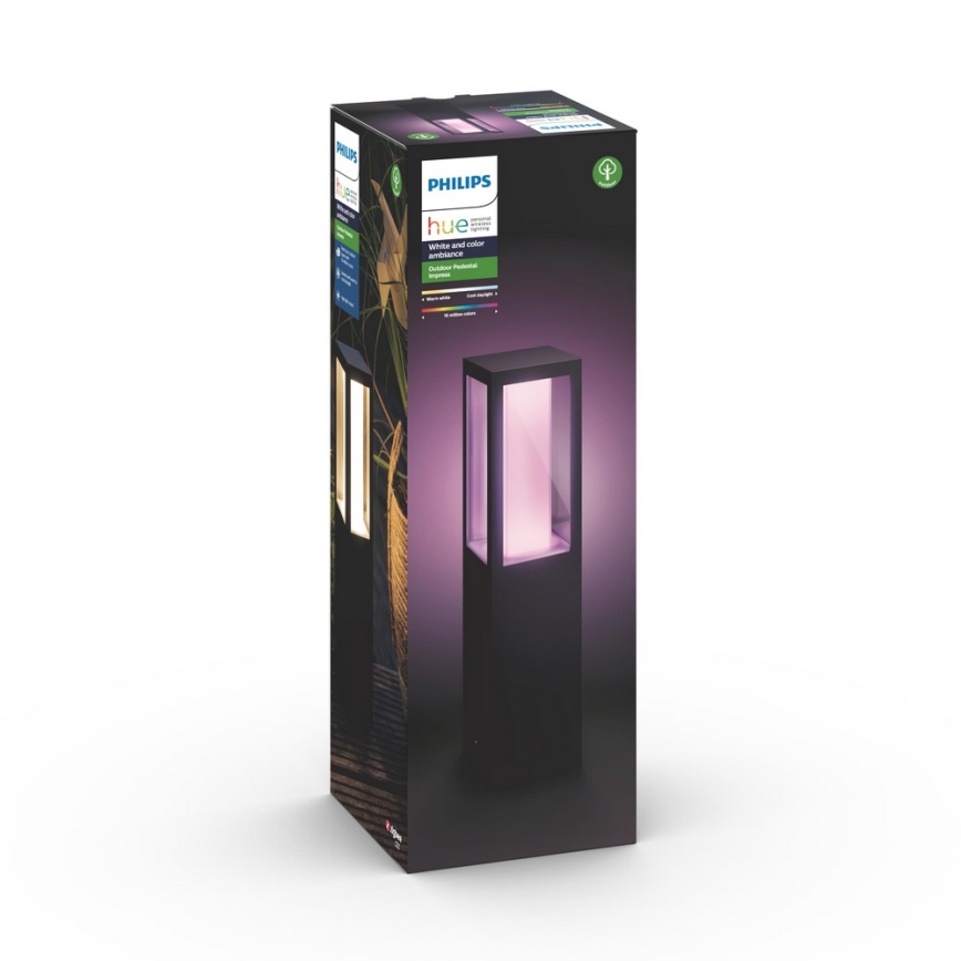 Philips - LED RGBW Himmennettävä ulko lamppu Hue IMPRESS LED/16W/230V 2000-6500K IP44