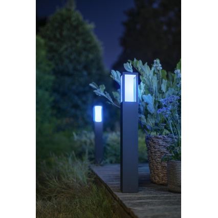 Philips - LED-RGB-ulkovalaisin Hue IMPRESS 2xLED/8W/230V IP44