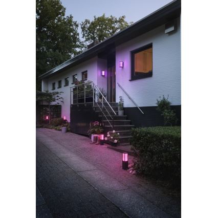 Philips - LED-RGB-ulkovalaisin Hue IMPRESS 2xLED/8W/230V IP44