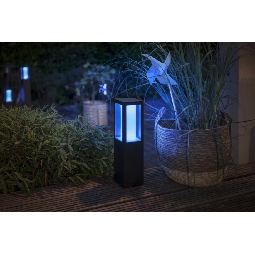 Philips - LED RGBW Himmennettävä ulko lamppu Hue IMPRESS LED/16W/24V IP44