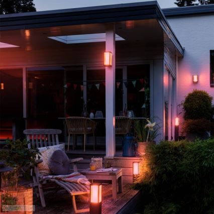 Philips - LED RGBW Himmennettävä ulko lamppu Hue IMPRESS LED/16W/24V IP44