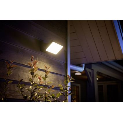Philips - LED RGBW Himmennettävä ulko reflektor Hue DISCOVER 2xLED/15W/230V 2000-6500K IP44