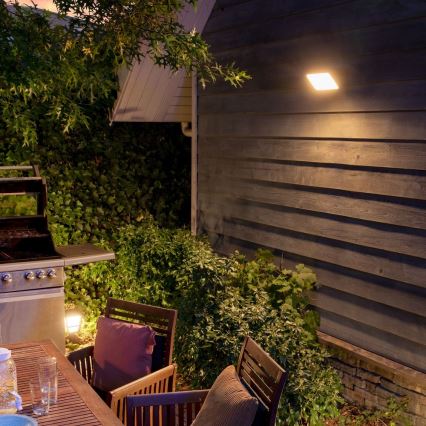 Philips - LED RGBW Himmennettävä ulko reflektor Hue DISCOVER 2xLED/15W/230V 2000-6500K IP44