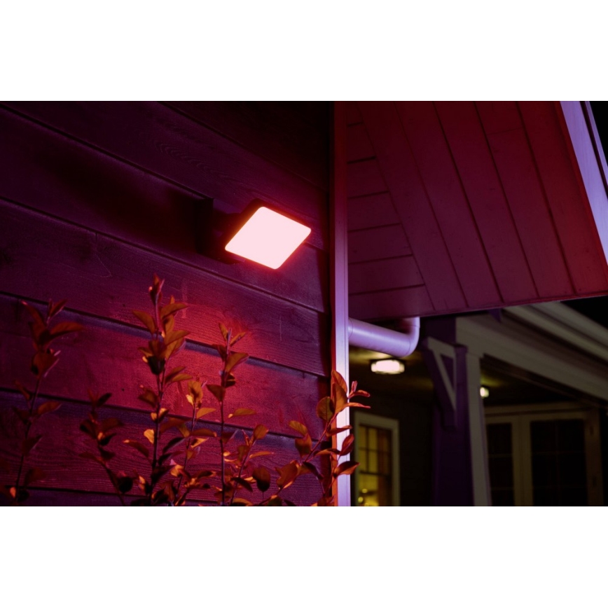 Philips - LED RGBW Himmennettävä ulko reflektor Hue DISCOVER 2xLED/15W/230V 2000-6500K IP44