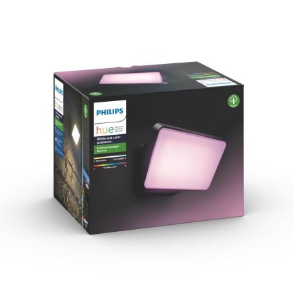 Philips - LED RGBW Himmennettävä ulko reflektor Hue DISCOVER 2xLED/15W/230V 2000-6500K IP44