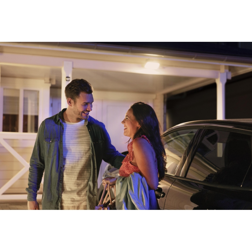 Philips - LED Himmennettävä ulko reflektor Hue WELCOME 2xLED/15W/230V IP44